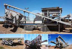 La configuration de 30-50tph ligne de concassage mobile des déchets de diamante en Afrique de sud